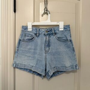 PacSun Light Wash Jean Shorts